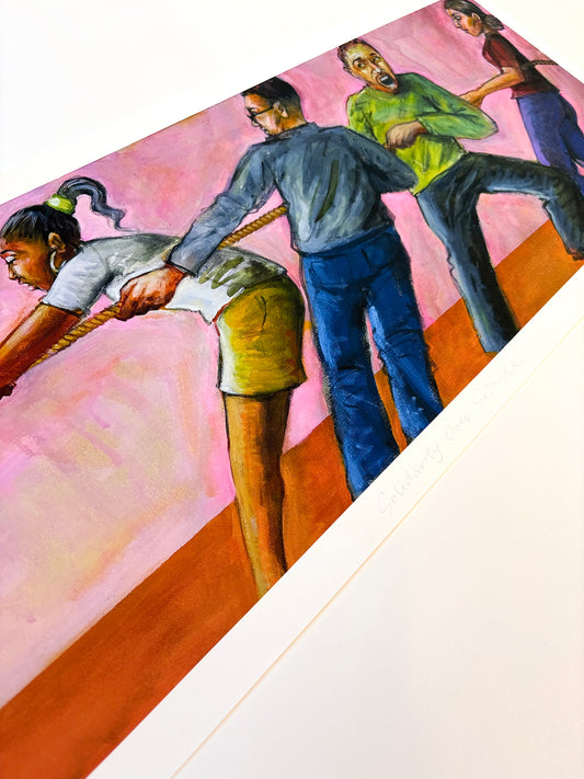 ‘Solidarity Over Solitude’, by Dreph