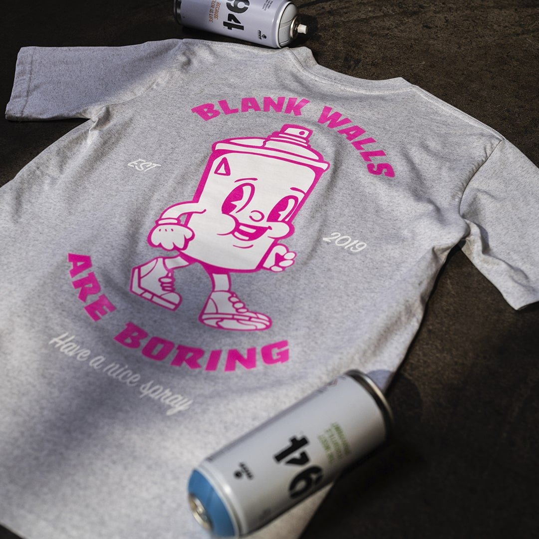 Tee: Blank Walls are Boring