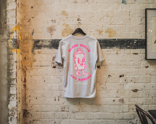 Tee: Blank Walls are Boring