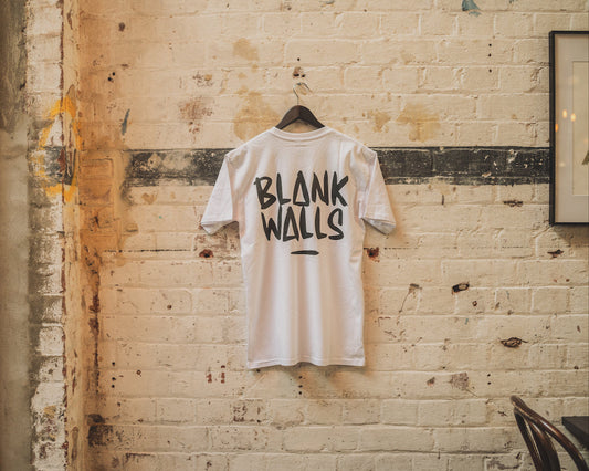 Tee: 'Blank Walls Logo'