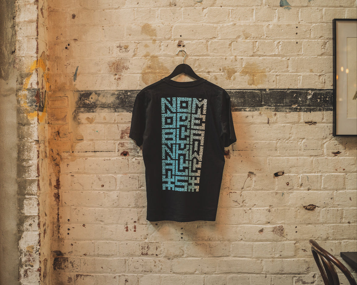 Tee: No More Blank Walls by HWJ Creative